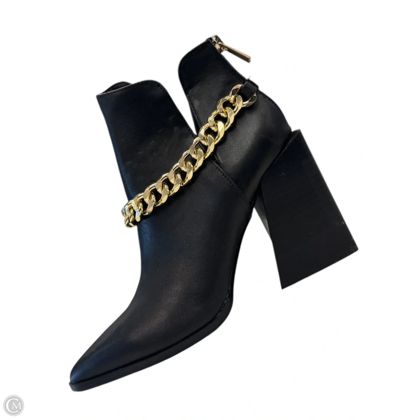 Boots Ankle Heels By Steve Madden In Black, Size: 6