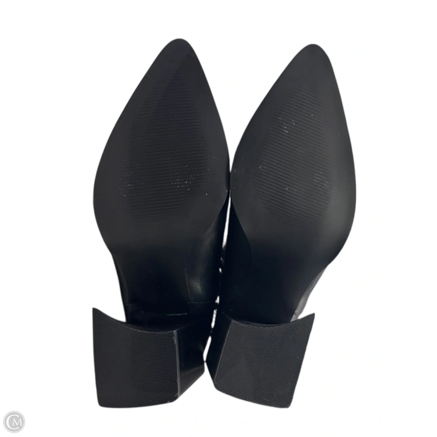 Boots Ankle Heels By Steve Madden In Black, Size: 6