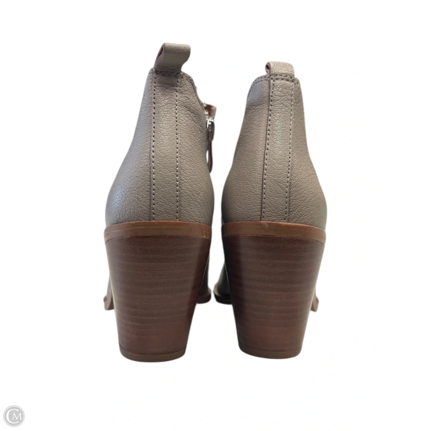 Boots Western By Franco Sarto In Grey, Size: 6.5