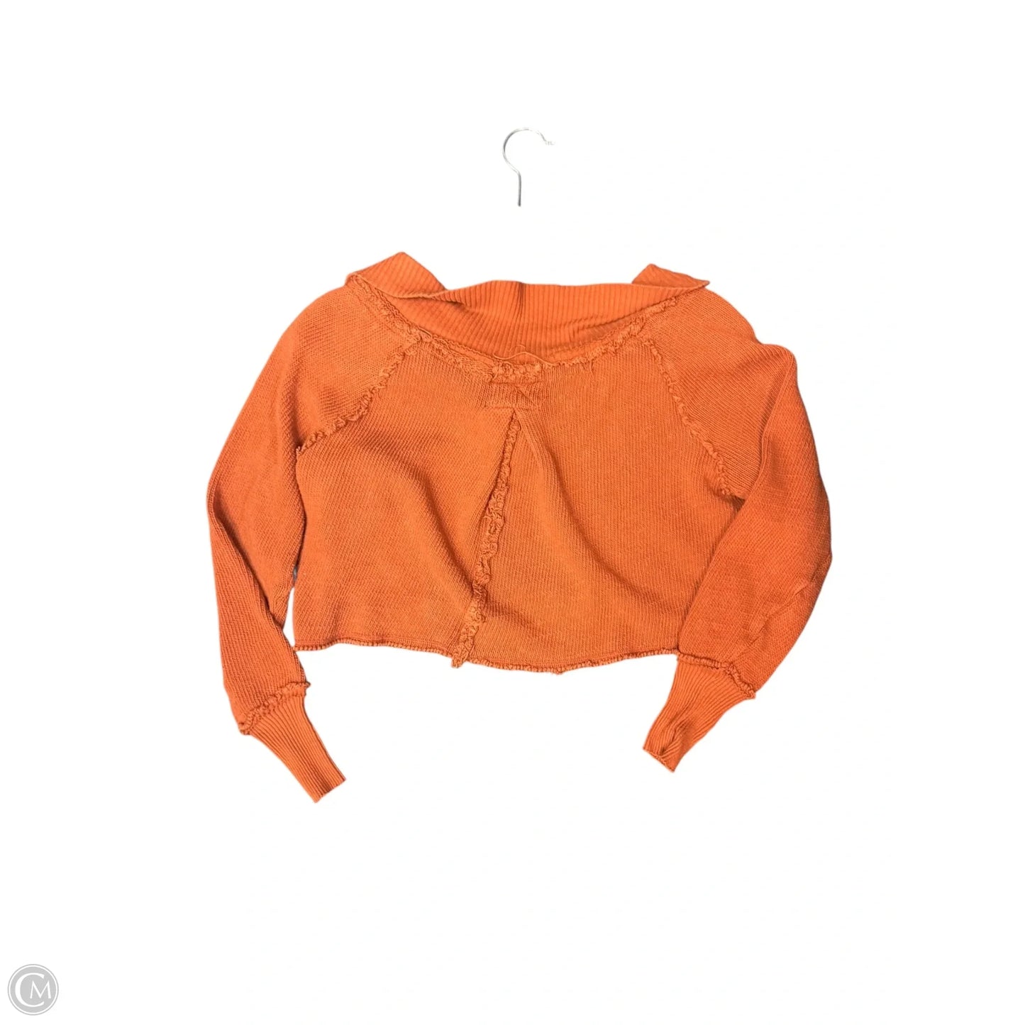 Top Long Sleeve By We The Free In Orange, Size: M