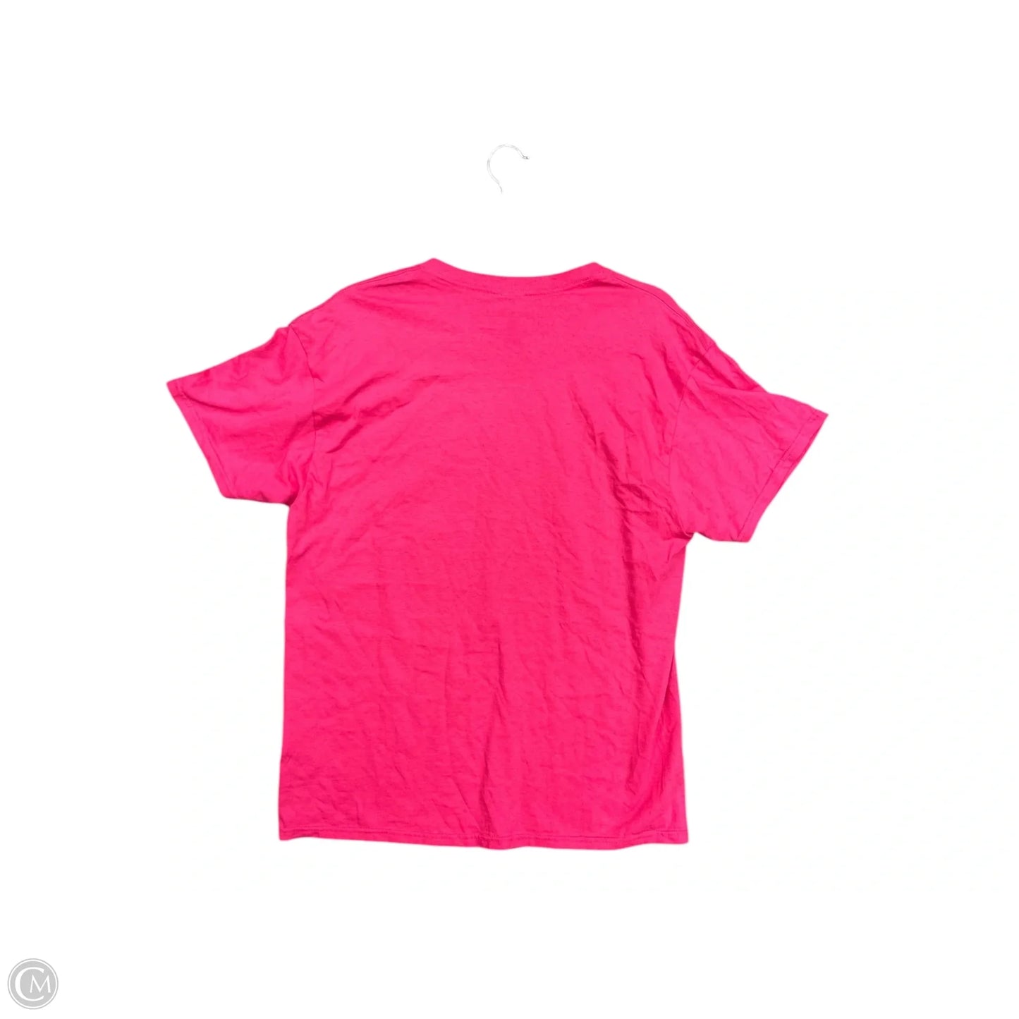 Top Short Sleeve By Fashion Nova In Pink, Size: L