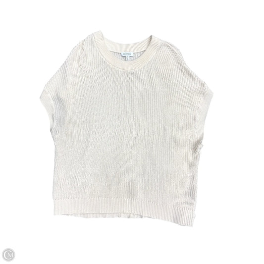 Vest Sweater By Nordstrom In Cream, Size: Xxl