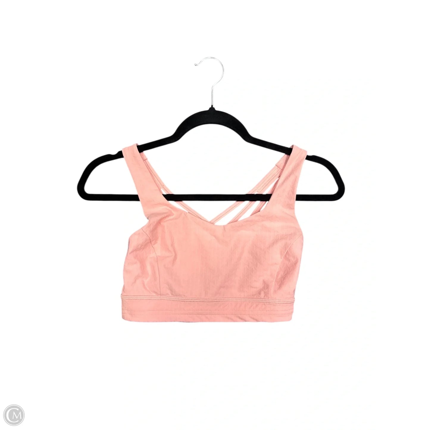 Athletic Bra By Lululemon In Pink, Size: 4