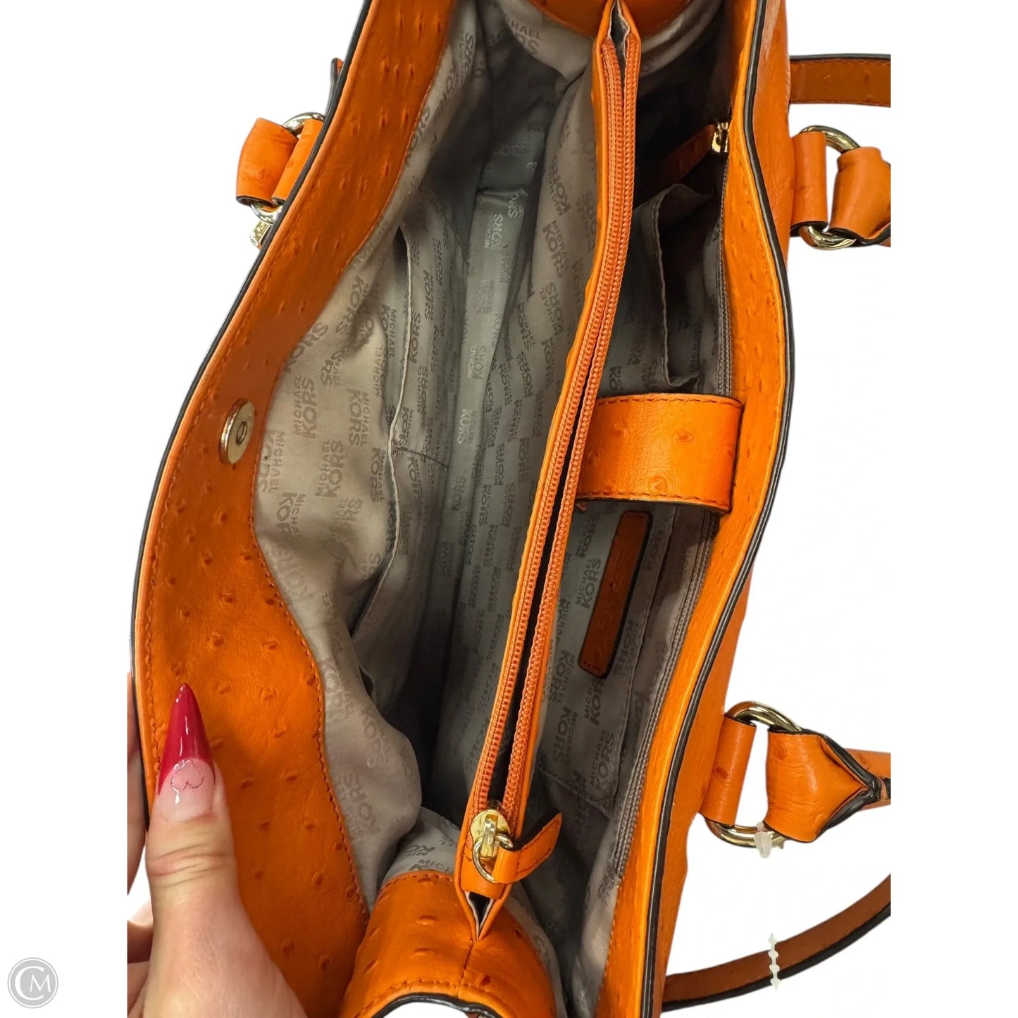 Handbag Designer By Michael Kors, Size: Large