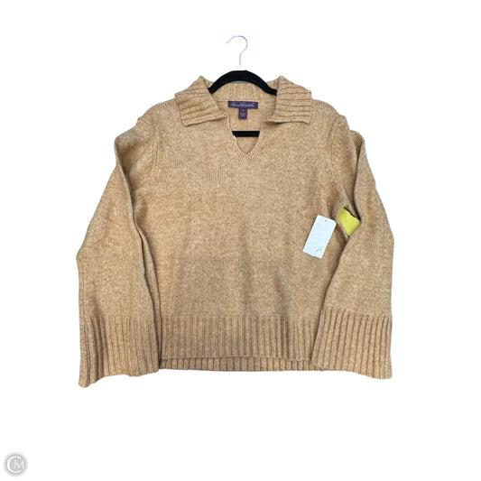 Sweatshirt Collar By Gloria Vanderbilt In Cream, Size: S