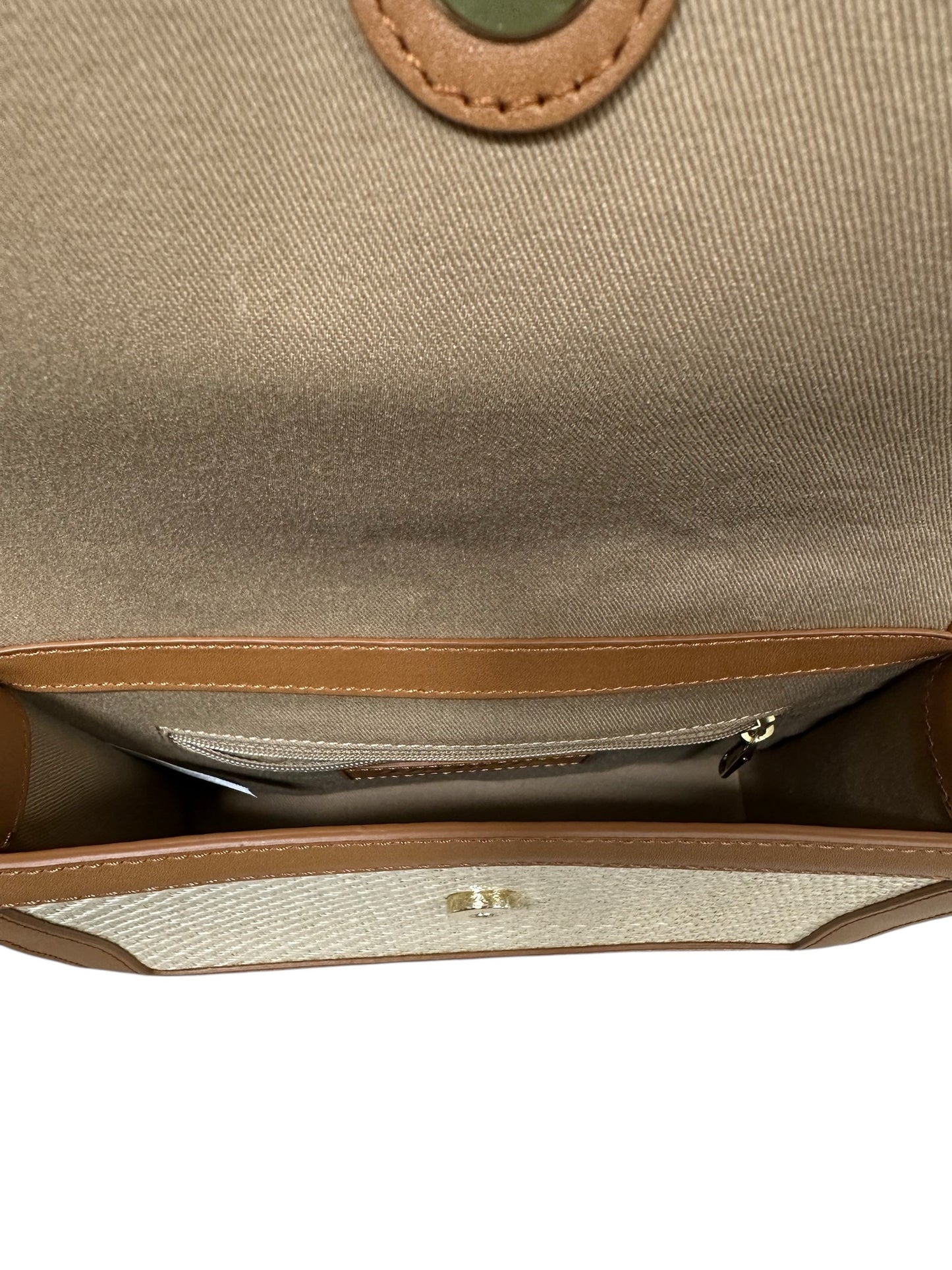 Crossbody By Talbots In Tan, Size:Small