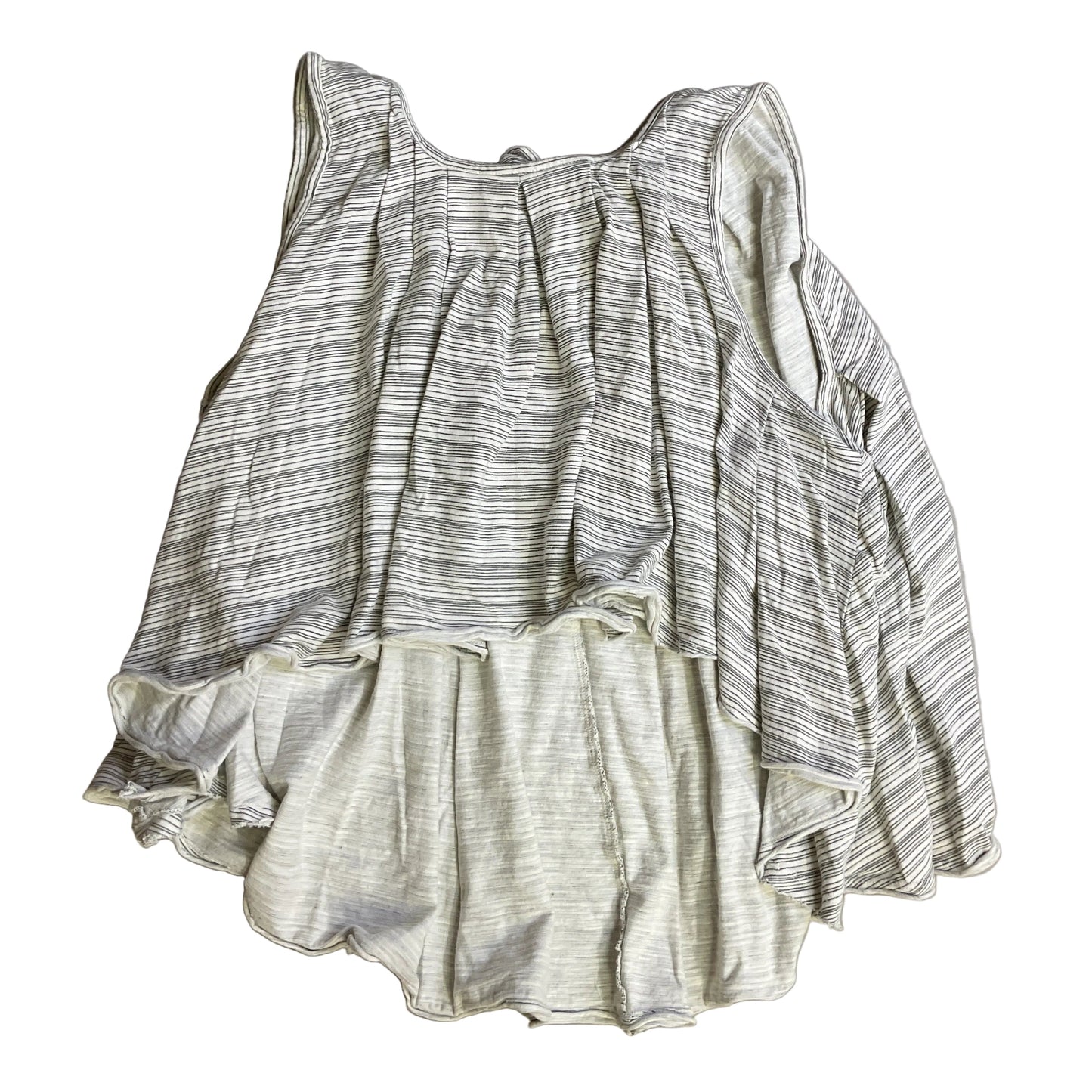 Top Sleeveless By Free People In Black & White, Size:Sp