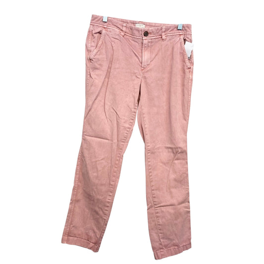 Pants Chinos & Khakis By J. Crew In Pink, Size:2