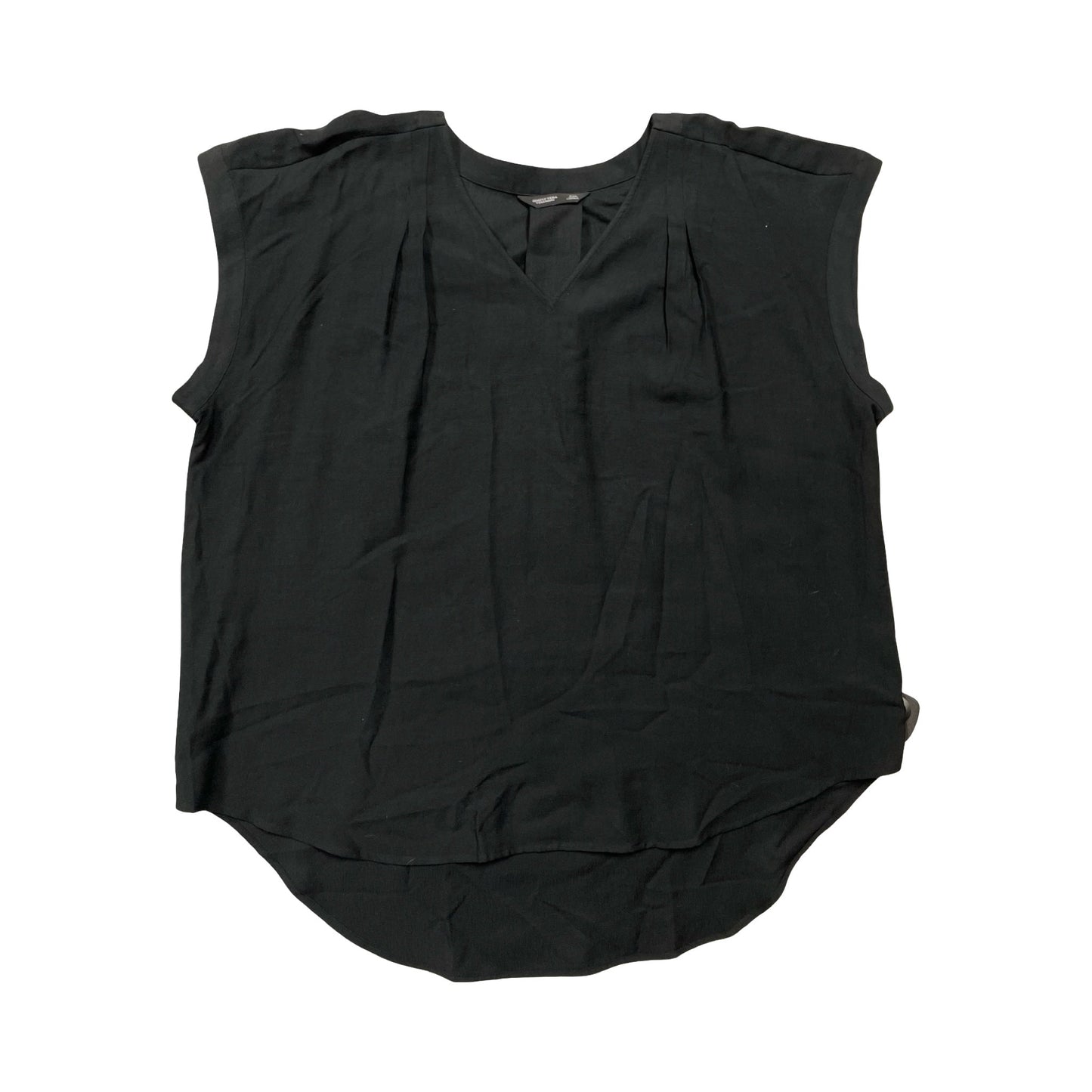Top Sleeveless By Simply Vera In Black, Size:1X