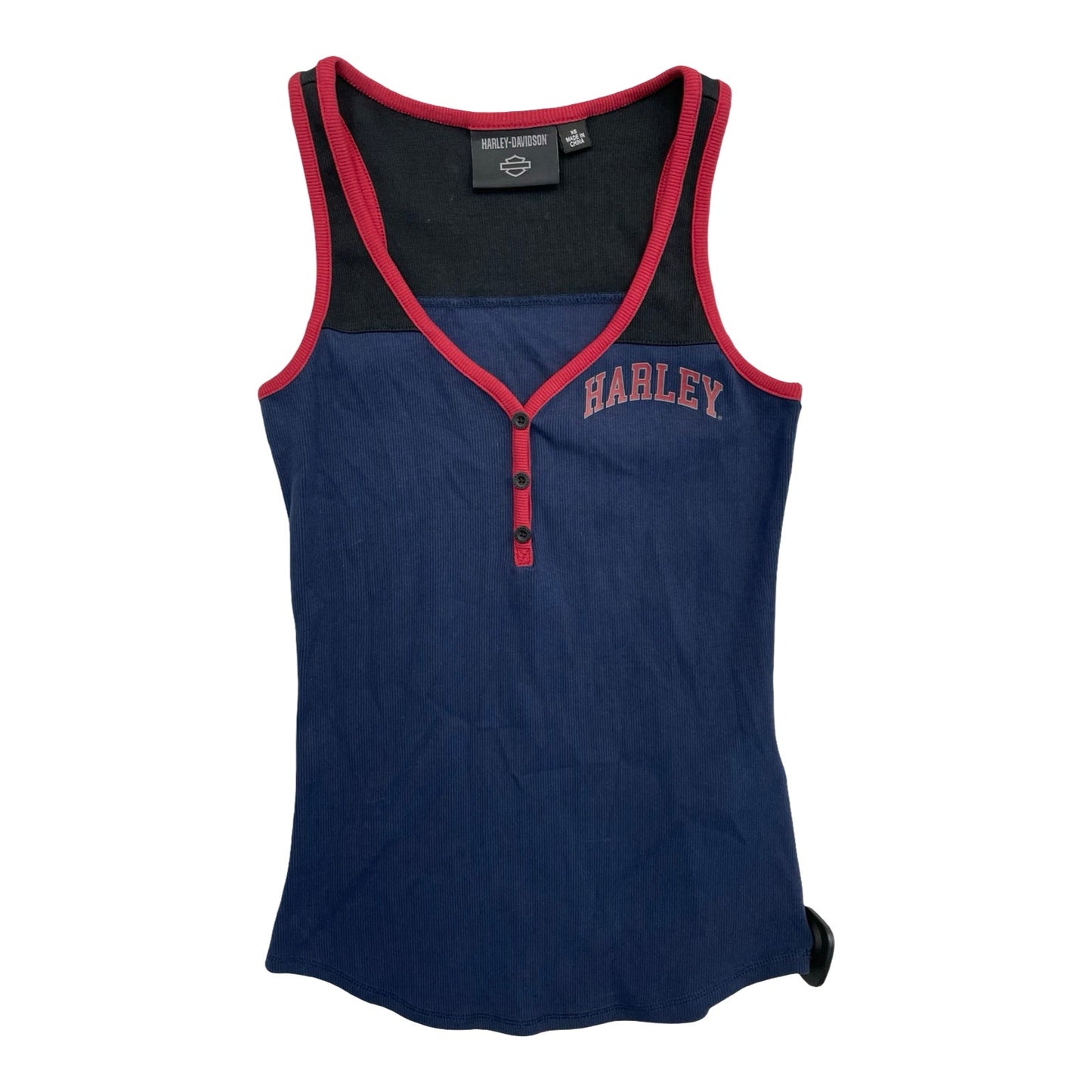 Top Sleeveless By Harley Davidson In Multi, Size:Xs