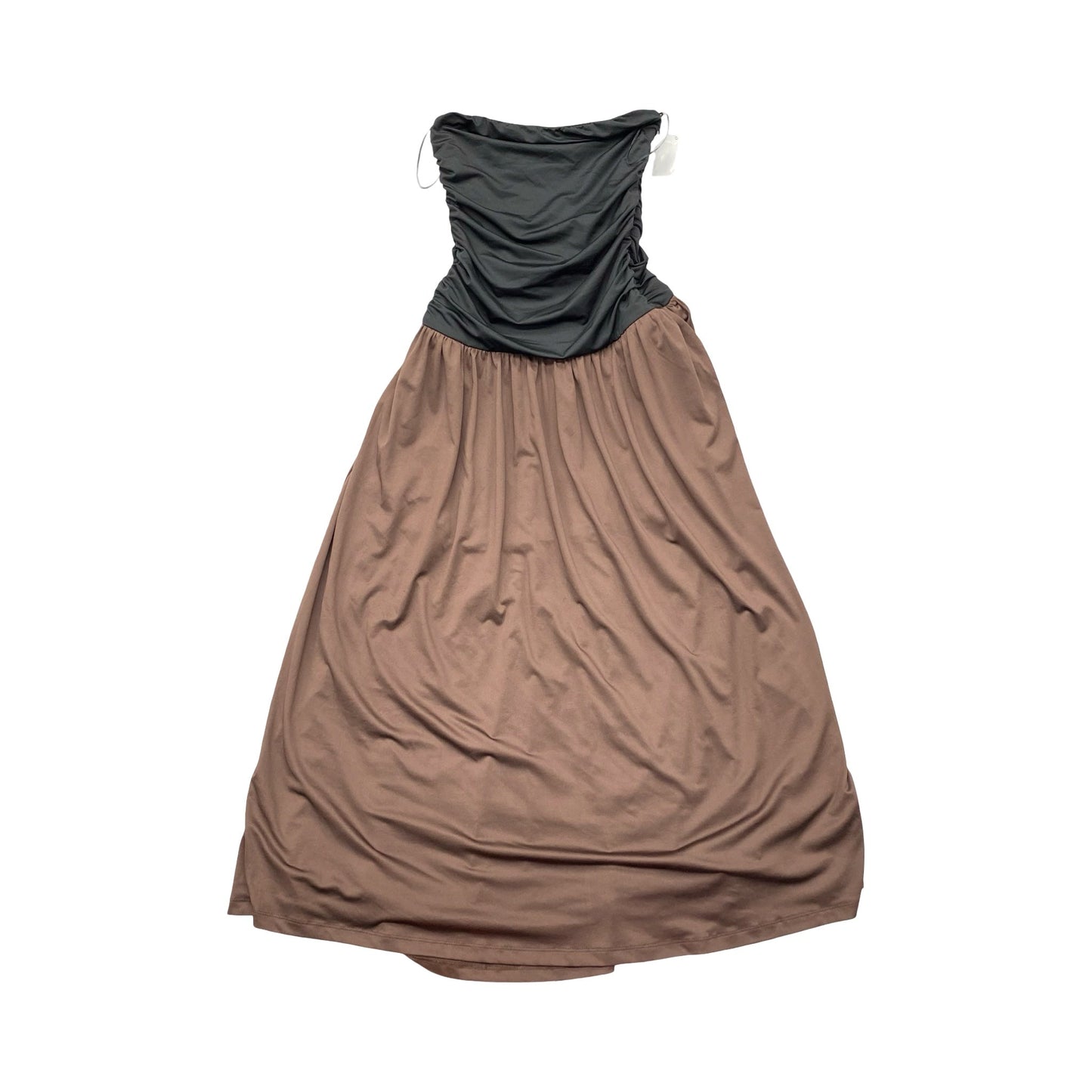 Dress Party Midi By Cmc In Black & Brown, Size:M