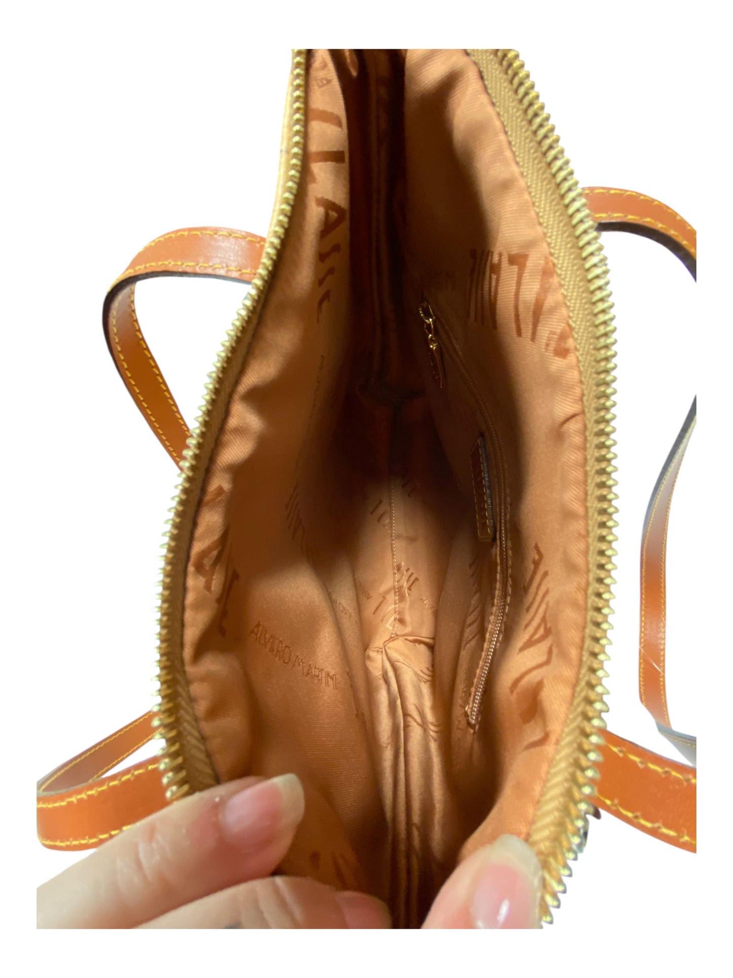 Handbag Designer By alviero martini In Multi, Size:Medium