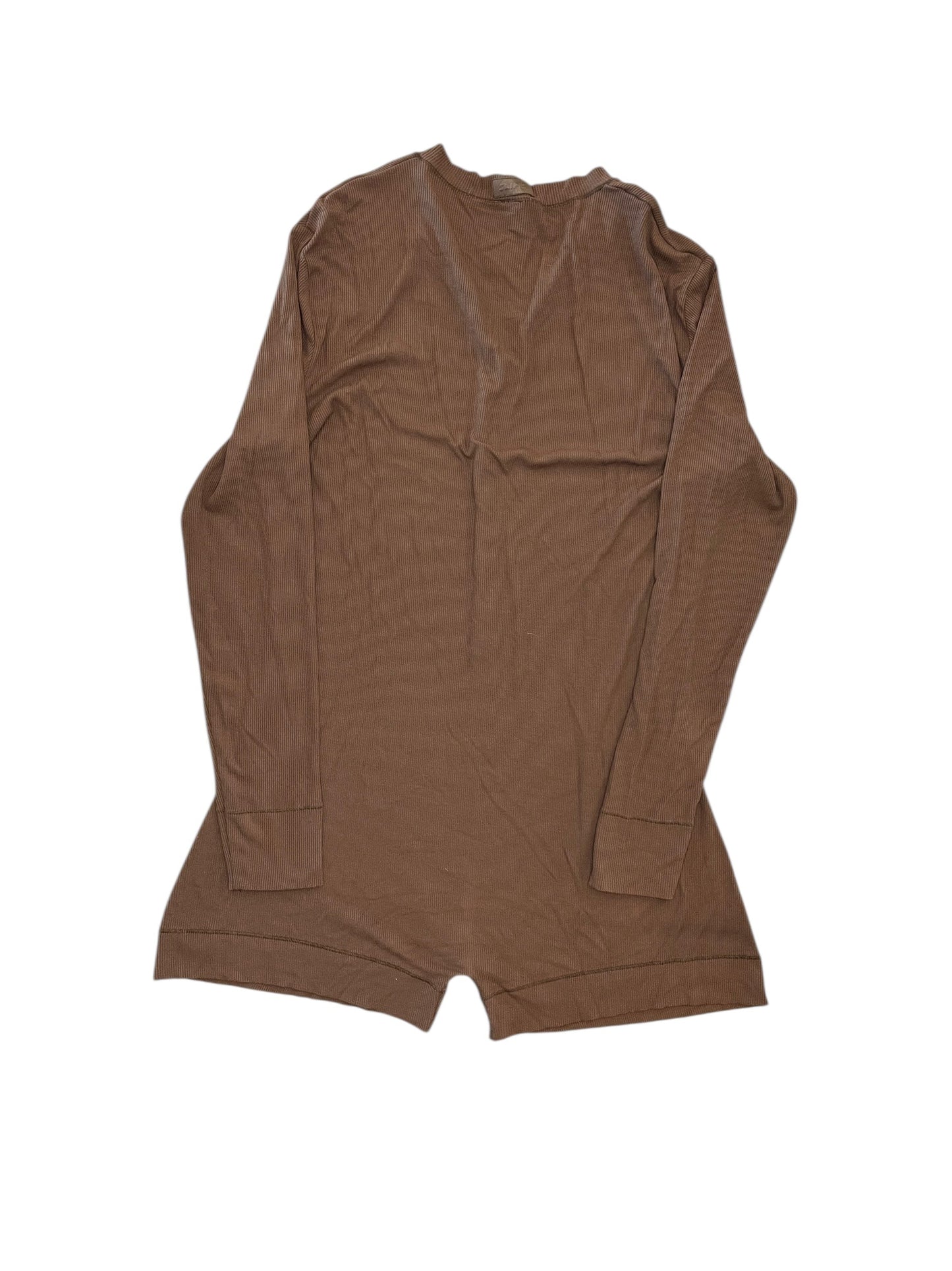 Romper By Skims In Brown, Size:Xl