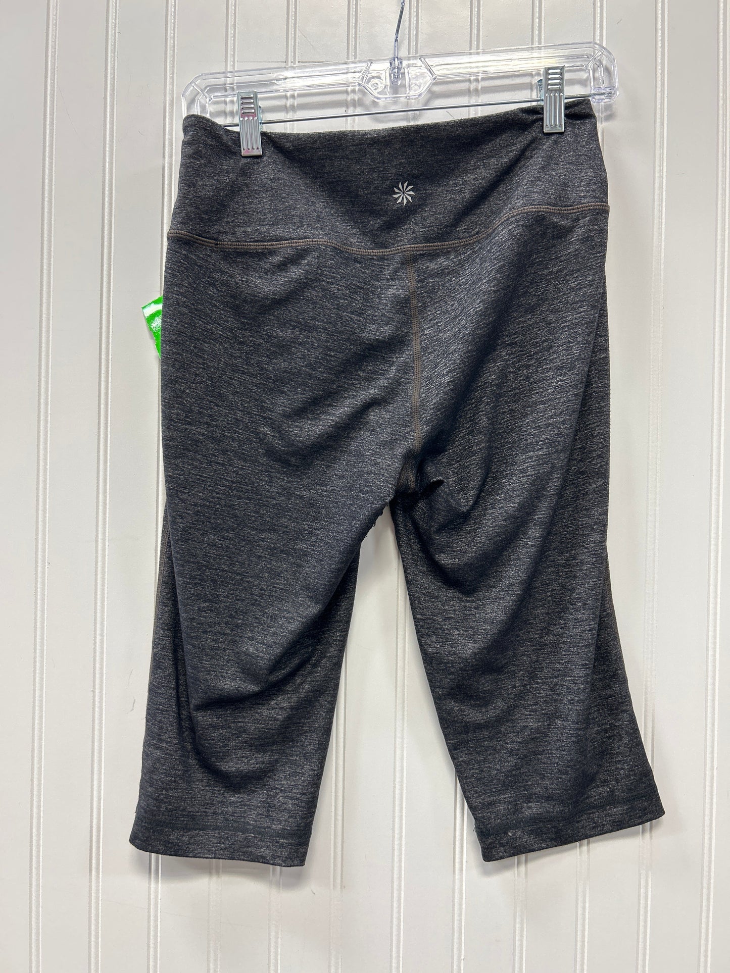 Athletic Leggings Capris By Athleta In Grey, Size:M