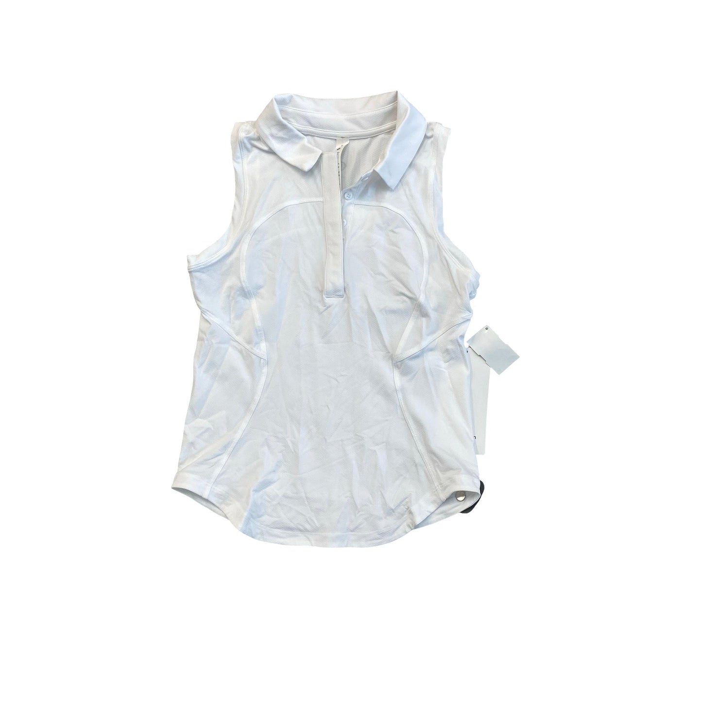 Athletic Tank Top By Lululemon In White, Size:2