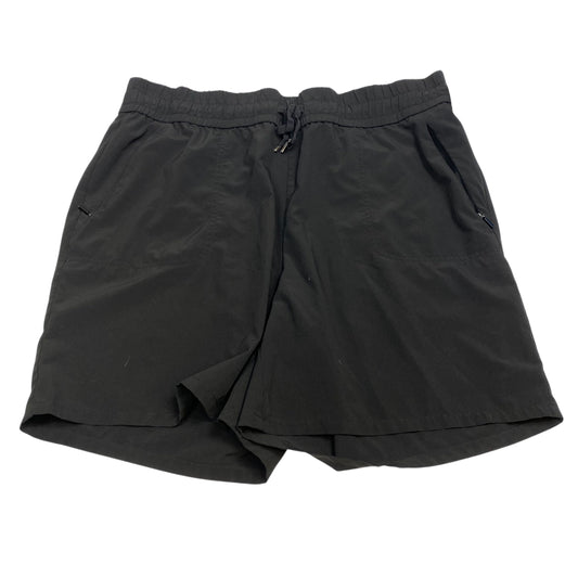 Athletic Shorts By Chicos In Black, Size:Xl