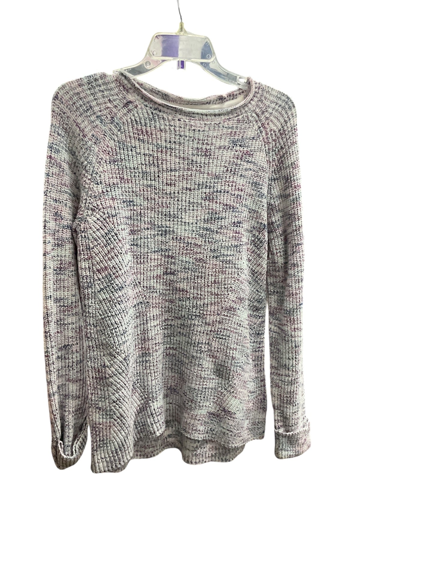 Sweater By Style And Company In Purple, Size: L