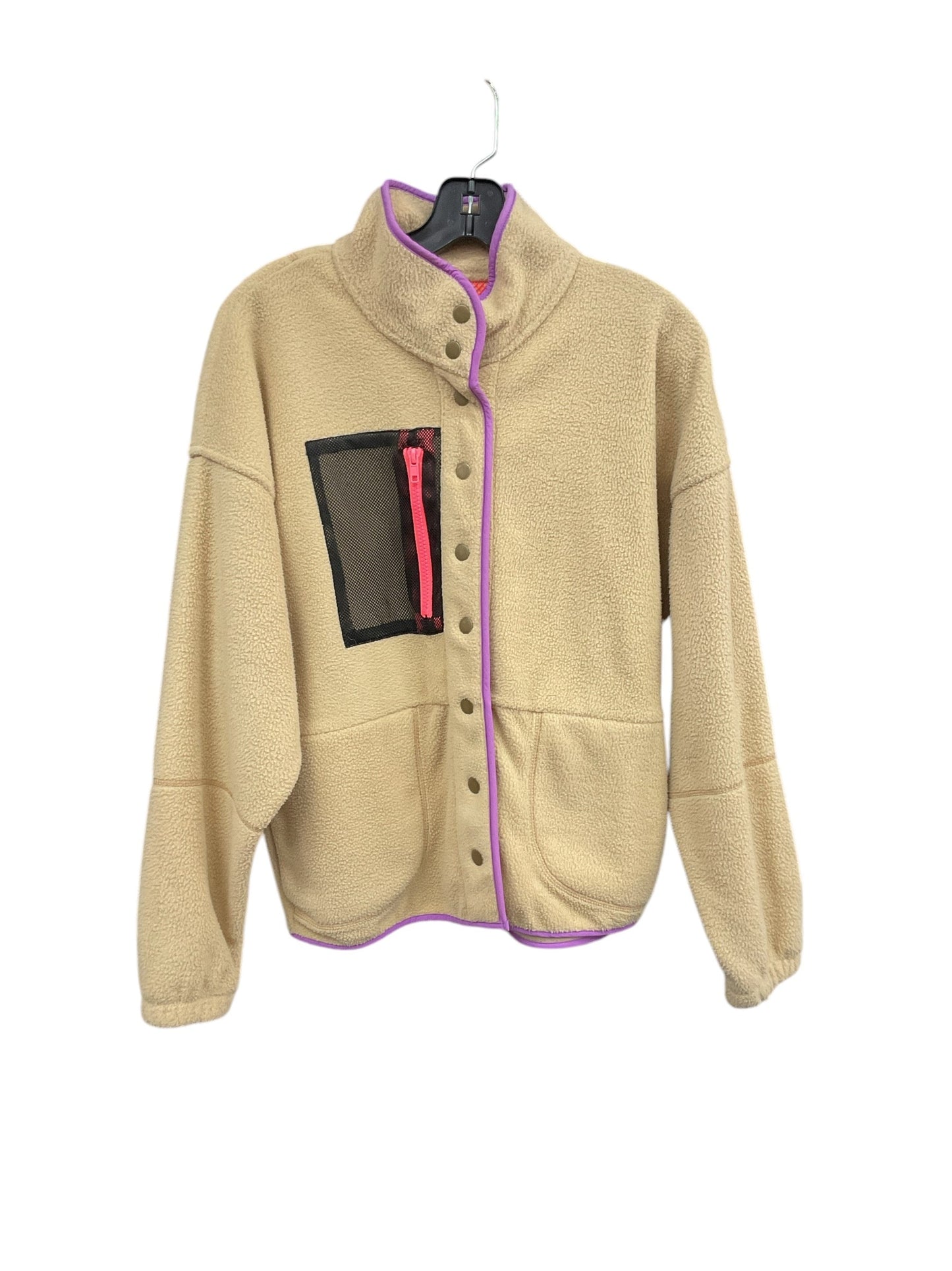 Jacket Fleece By Wild Fable In Tan, Size: Xs