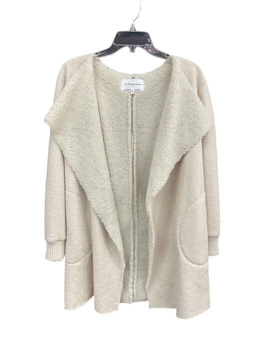 Sweater Cardigan By Cupcakes And Cashmere In Cream, Size: S