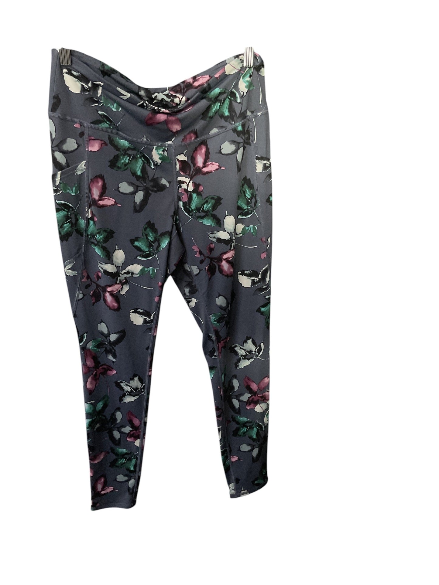 Athletic Leggings By J Jill In Floral, Size: S