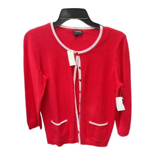 Cardigan By Talbots In Red, Size: S