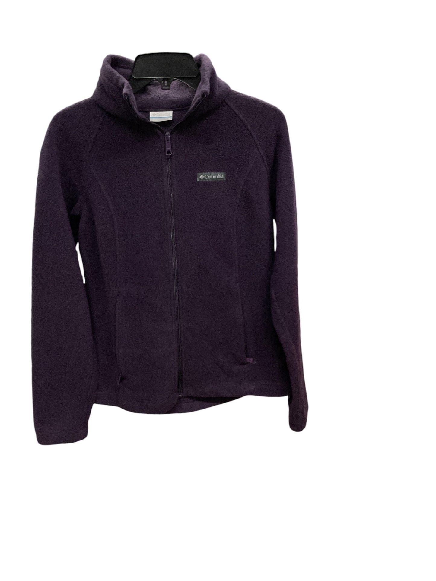 Jacket Fleece By Columbia In Purple, Size: M