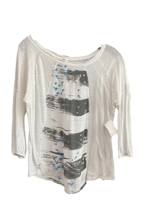 TOP LS FREE PEOPLE in WHITE, Size: S