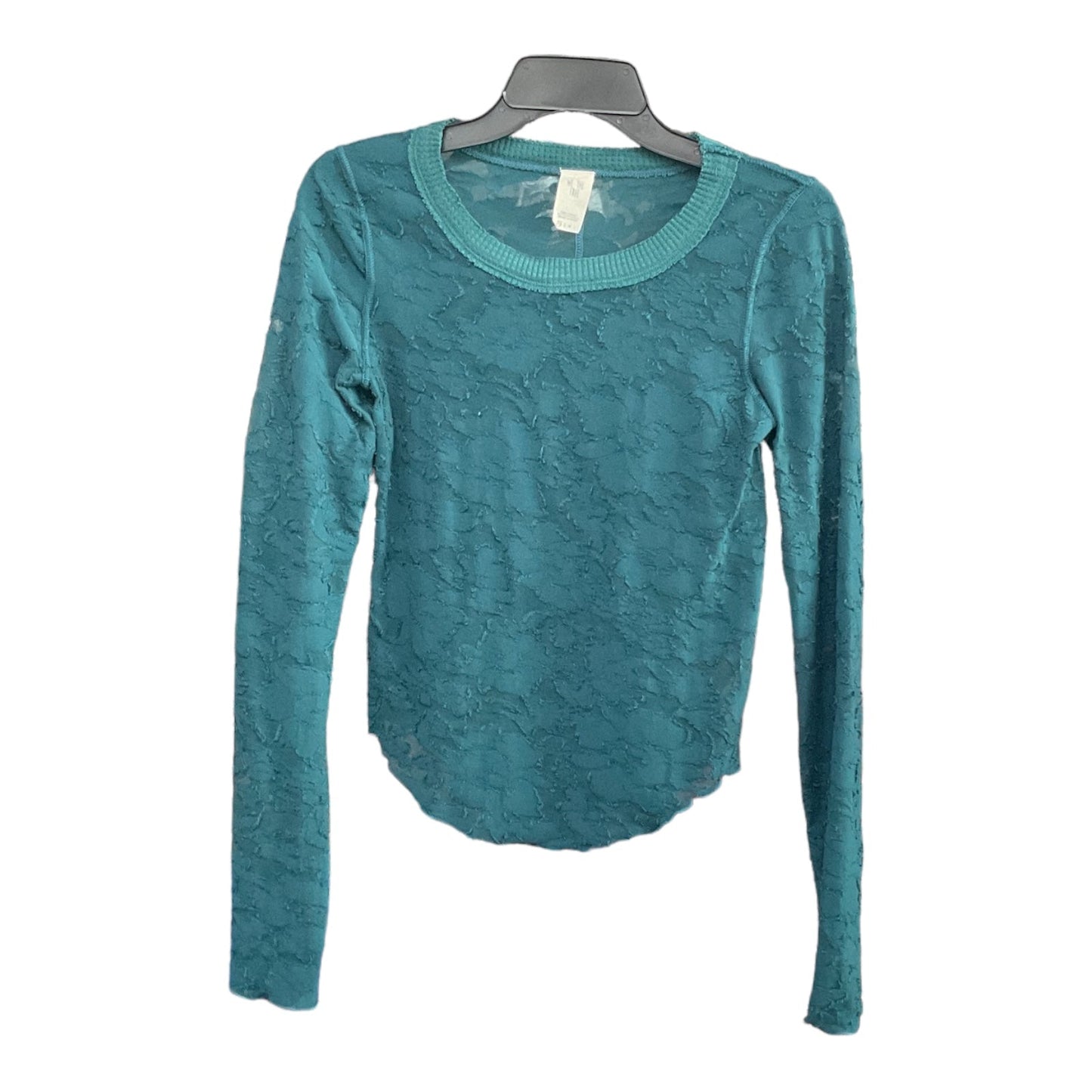 Top Long Sleeve By We The Free In Teal, Size: Xs