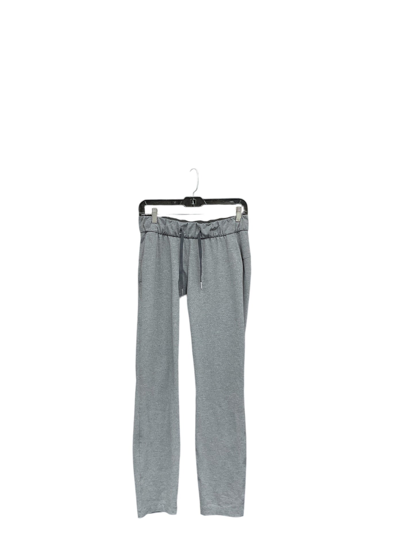 Athletic Pants By Lululemon In Grey, Size: 6