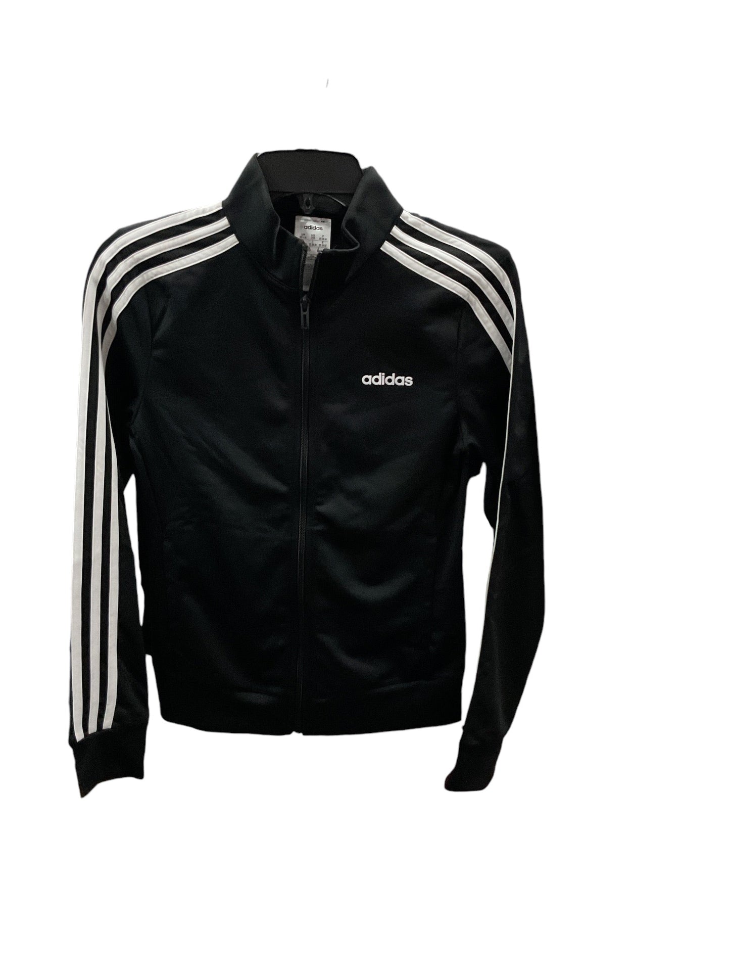 Athletic Jacket By Adidas In Black, Size: Xs