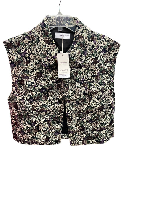 Vest Puffer & Quilted By Mng In Floral, Size: Xs