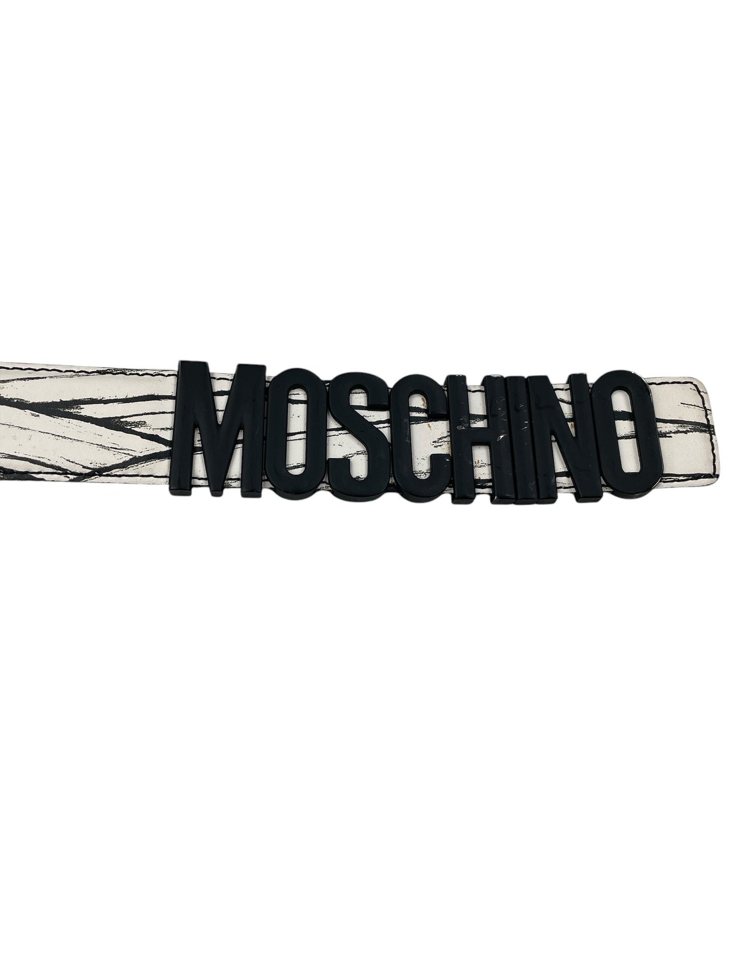 Belt Luxury Designer By Moschino, Size: Small