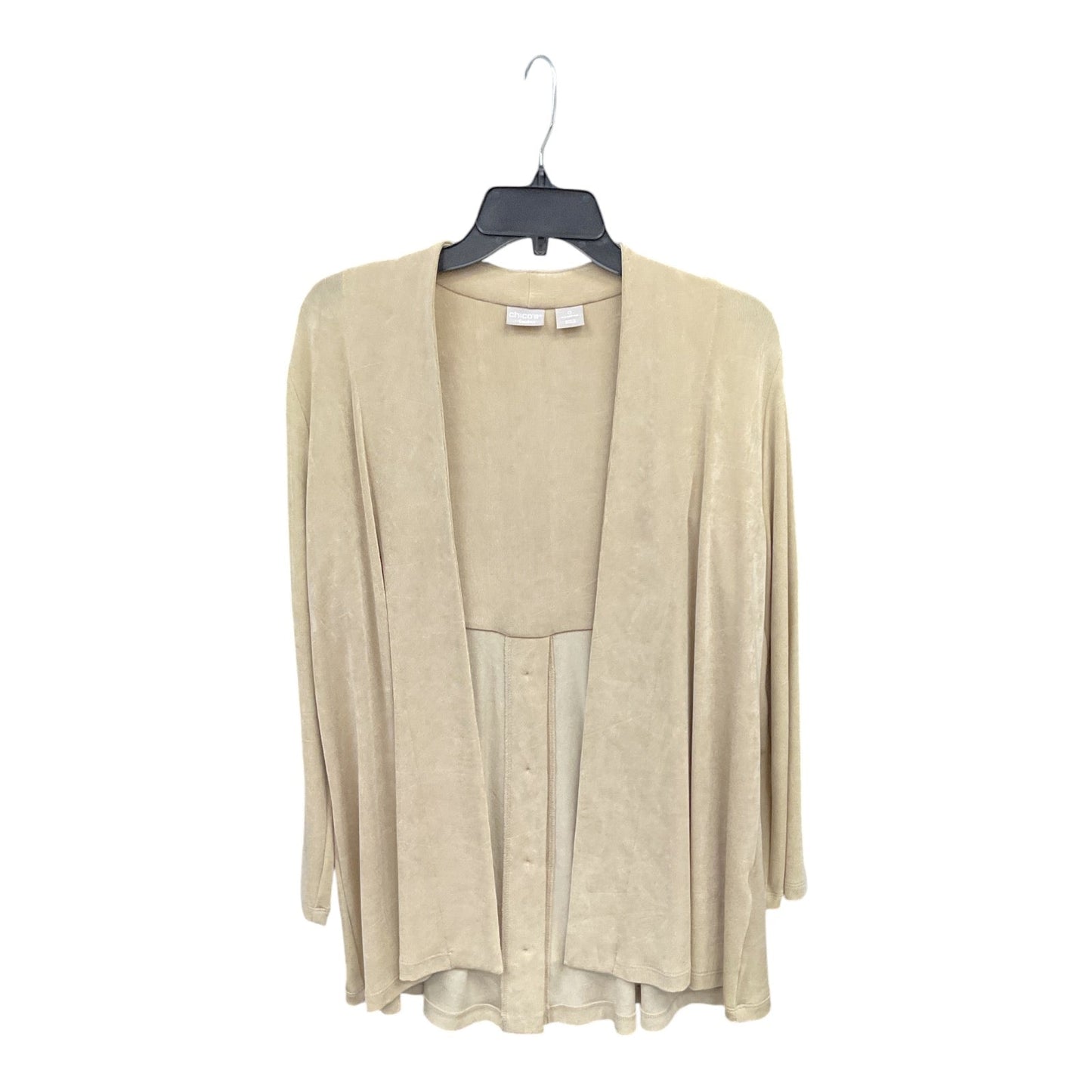 Cardigan By Chicos In Beige, Size: S