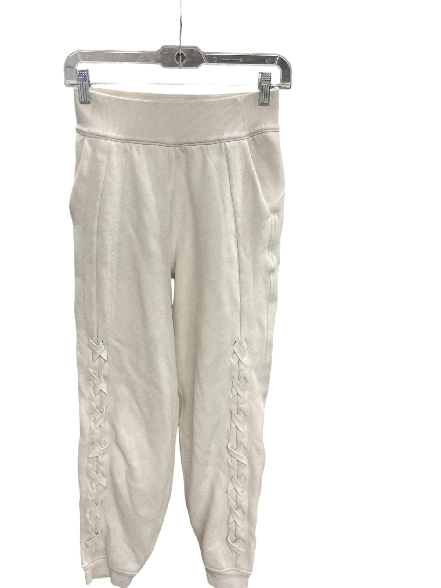 Athletic Pants By Lululemon In Ivory, Size: 2