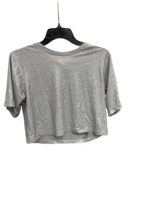 Top Short Sleeve By Lululemon In Grey, Size: 4