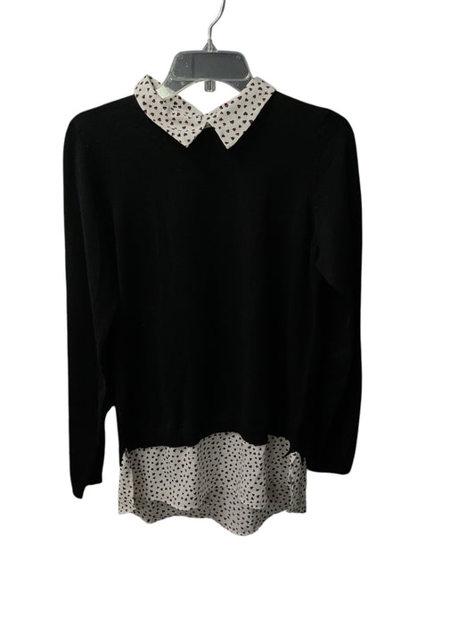 Sweater By Adrianna Papell In Black, Size: M