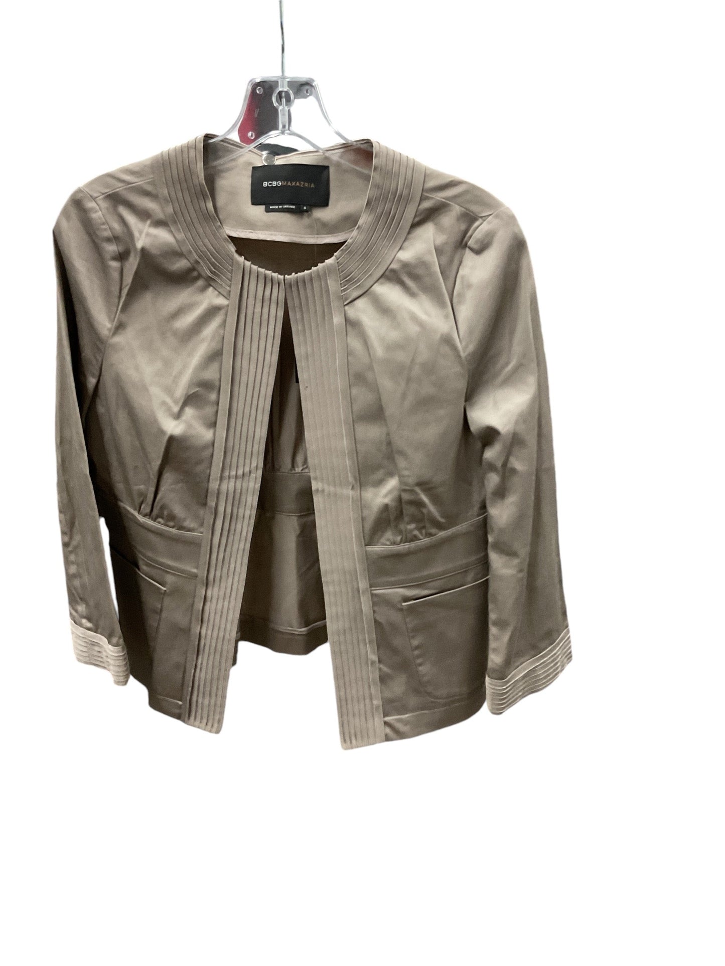 Blazer By Bcbgmaxazria In Grey, Size: S