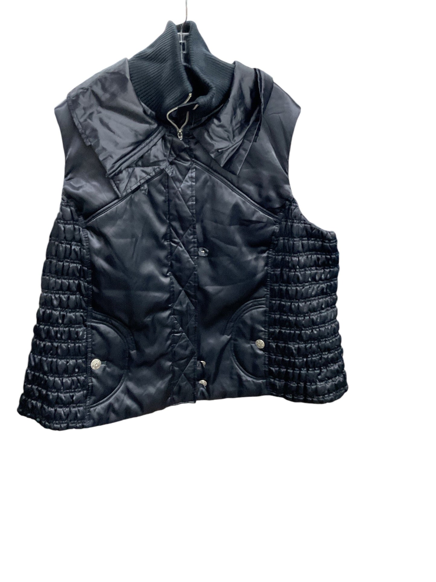 Vest Puffer & Quilted By Lane Bryant In Black, Size: 26