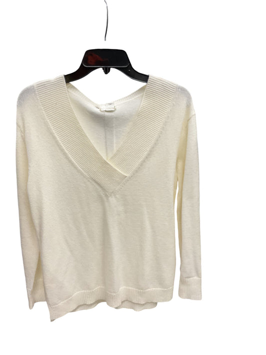 Sweater By Anthropologie In White, Size: Xs