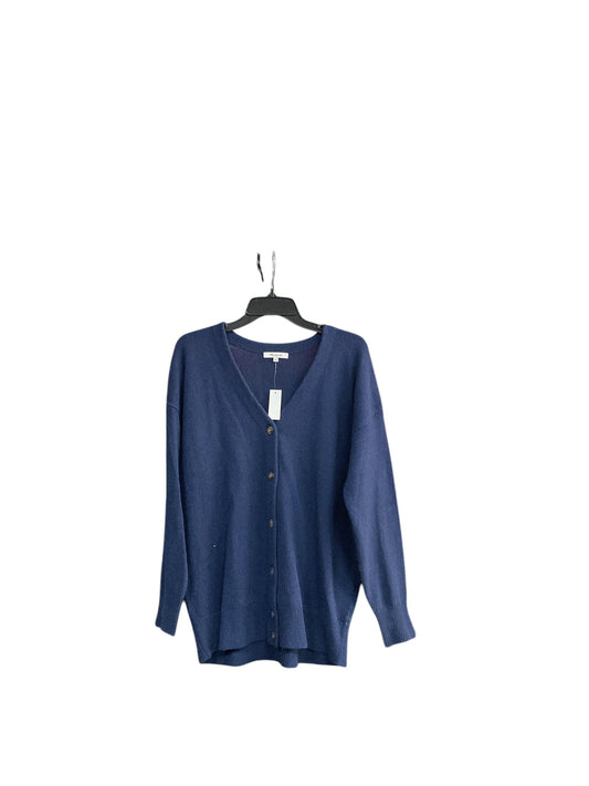 Sweater Cardigan By Madewell In Navy, Size: S