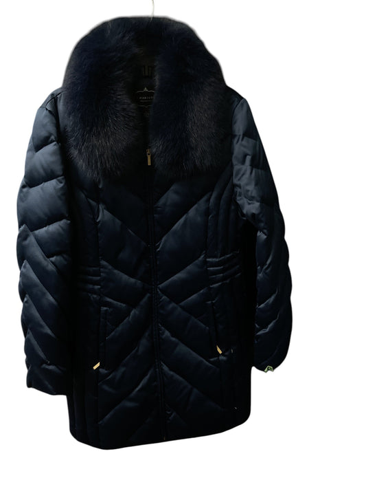 Coat Puffer & Quilted By Cmb In Black, Size: L