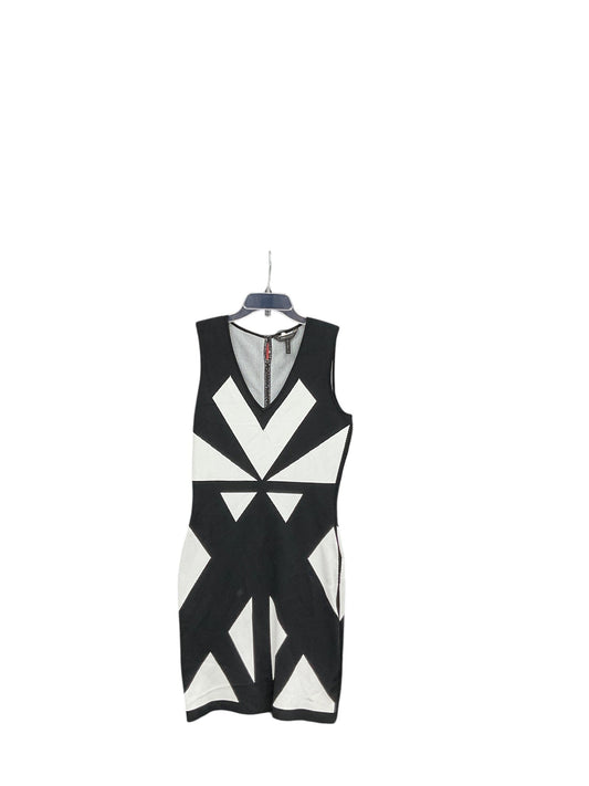 Dress Party Short By Bcbgmaxazria In Black & White, Size: S