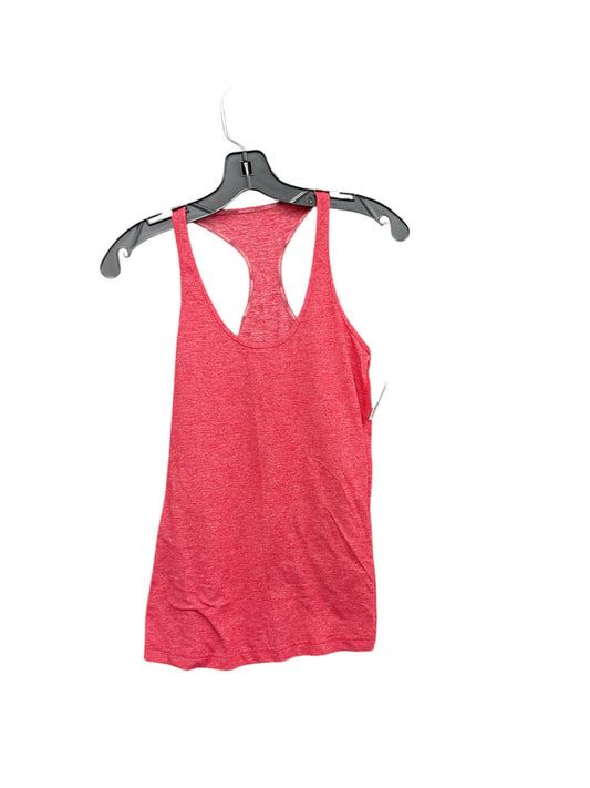 Athletic Tank Top By Lululemon In Red, Size: 6