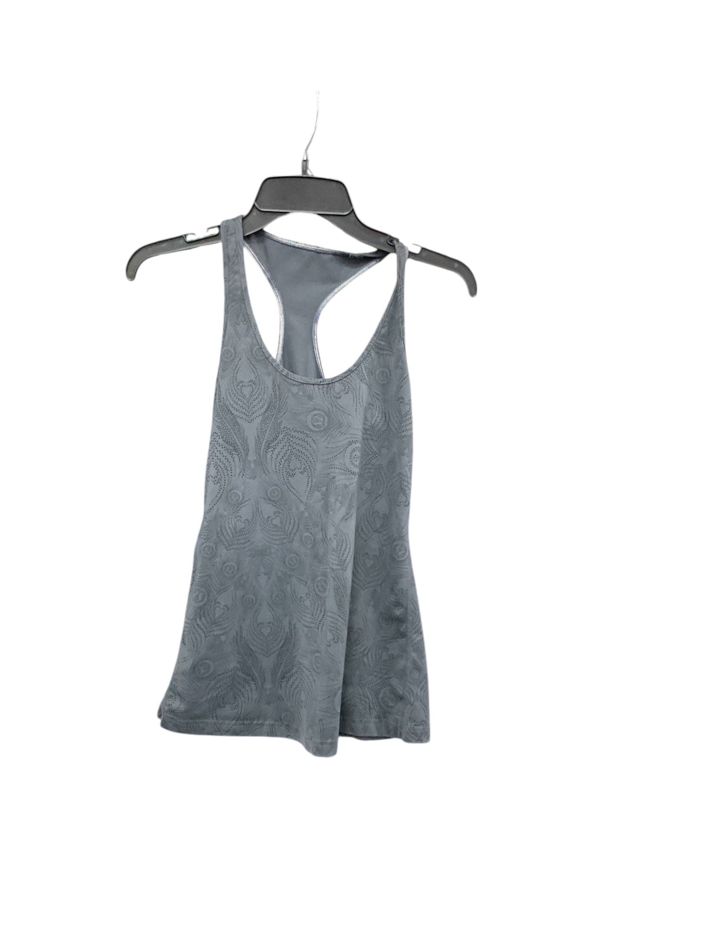 Athletic Tank Top By Lululemon In Grey, Size: 6