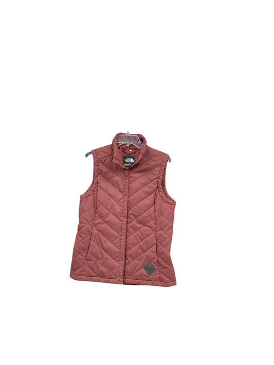 Vest Puffer & Quilted By The North Face In Maroon, Size: M