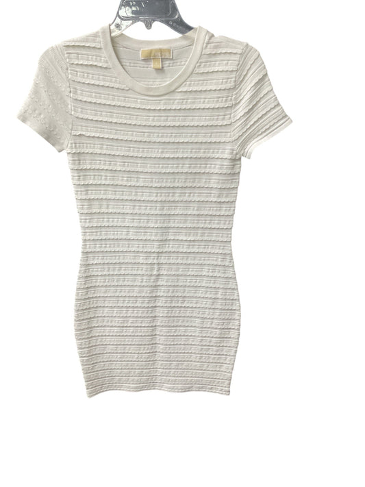 Dress Casual Short By Michael By Michael Kors In White, Size: S