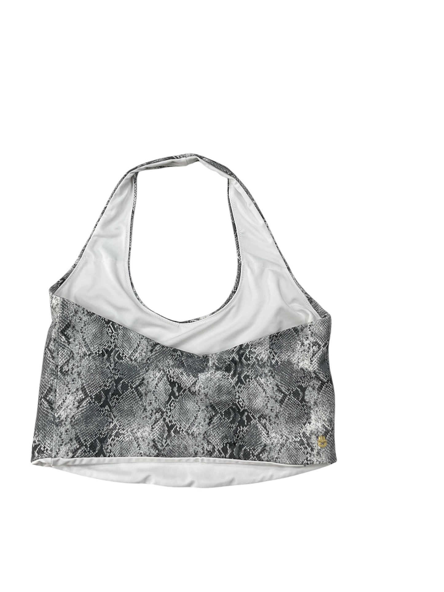 Athletic Bra By Spiritual Gangster In Snakeskin Print, Size: M