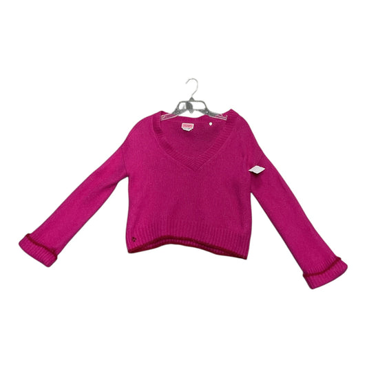 Sweater Designer By Kate Spade In Pink, Size: L