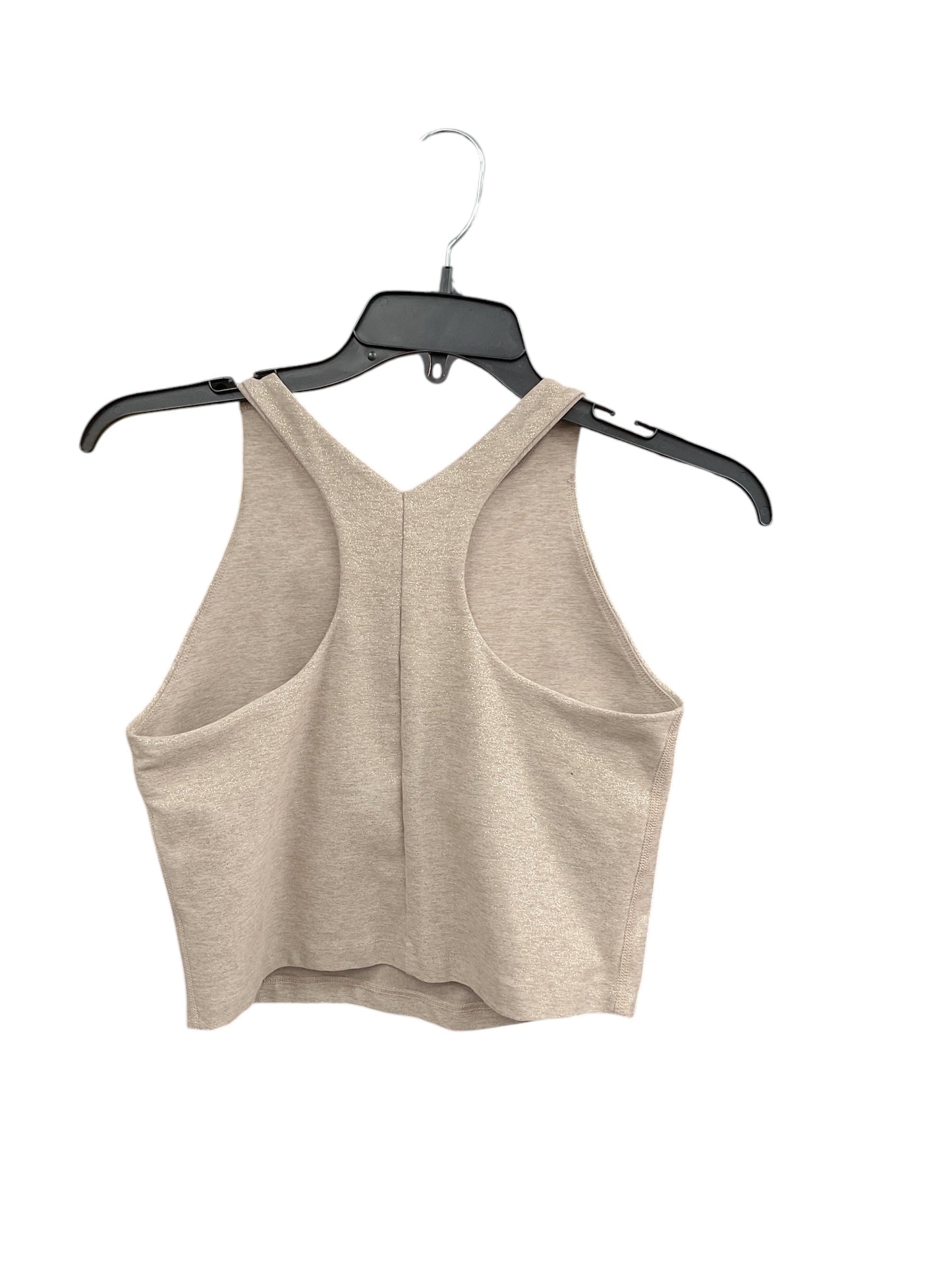 Athletic Tank Top By Beyond Yoga In Gold, Size: M