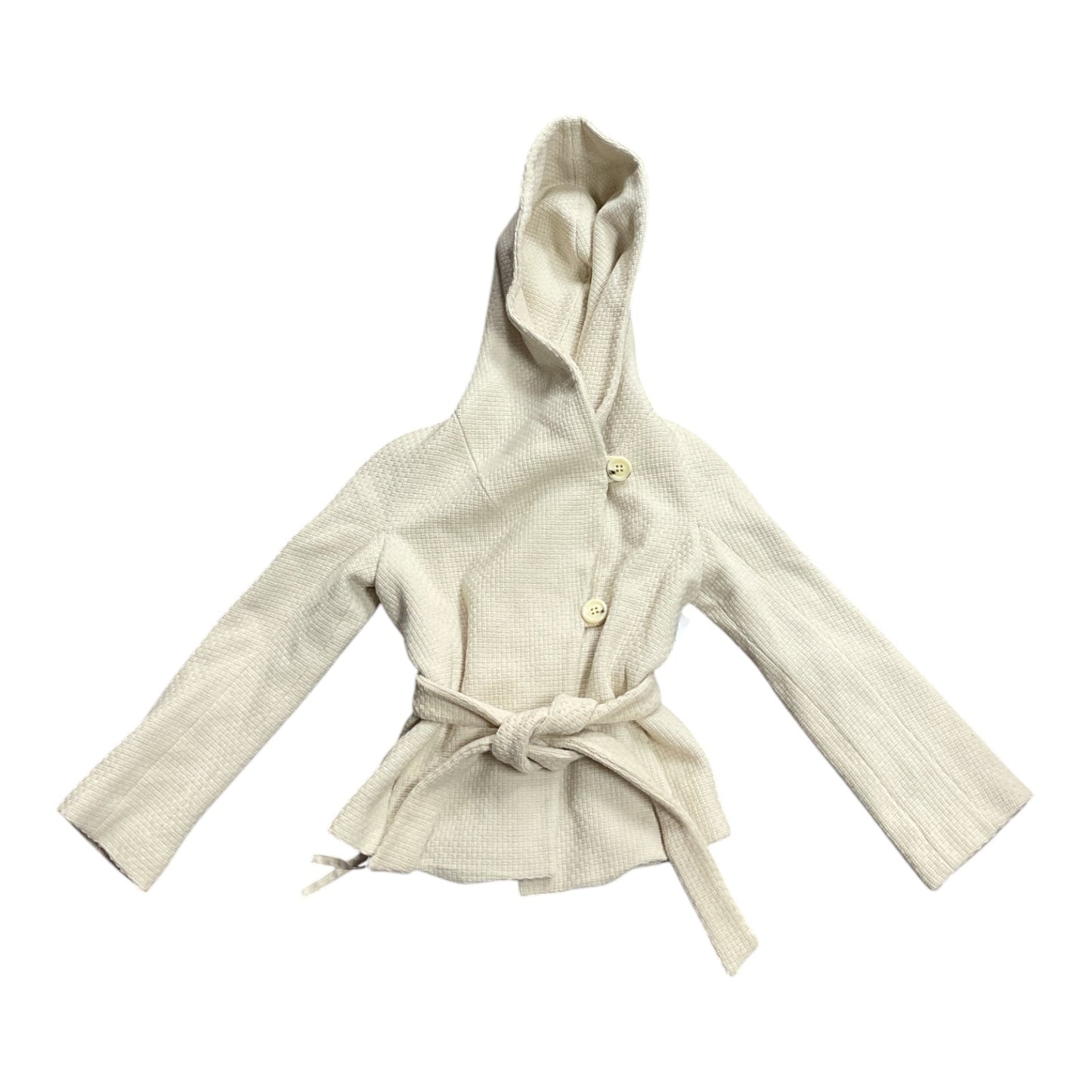 Coat Other By Bcbgmaxazria In Ivory, Size: M